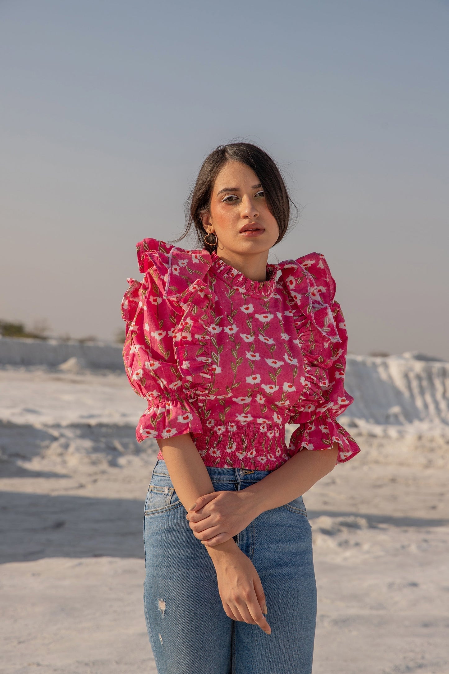 Clara Ruffle Top (6440286748841)