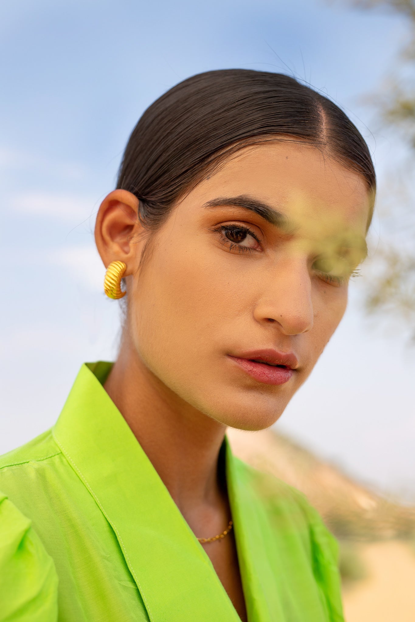 Blossom Collared Silk Shirt (7093587017897)