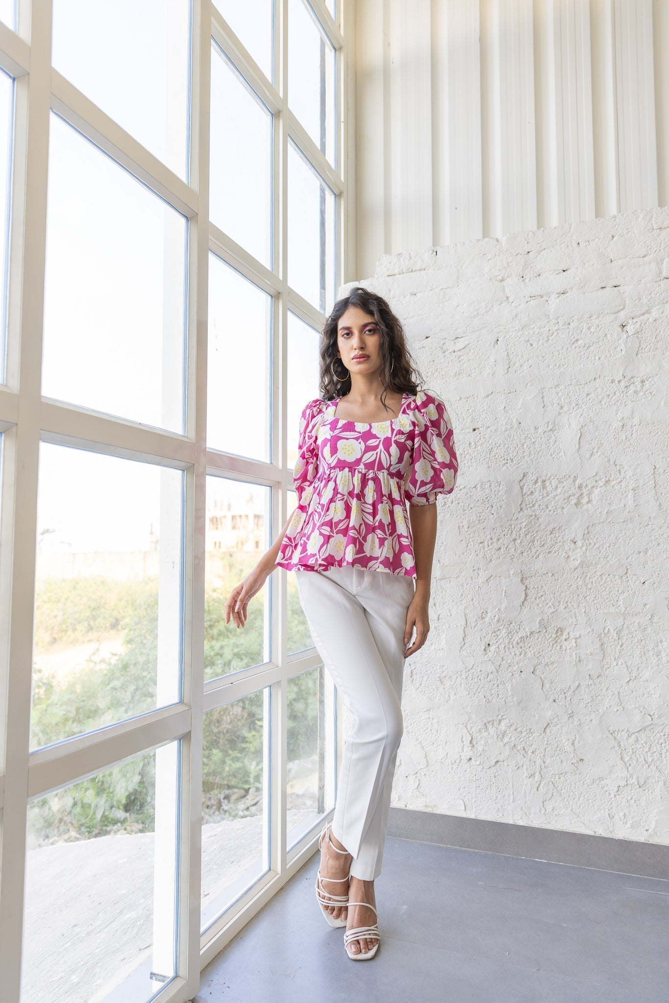 Alisha Peplum Top