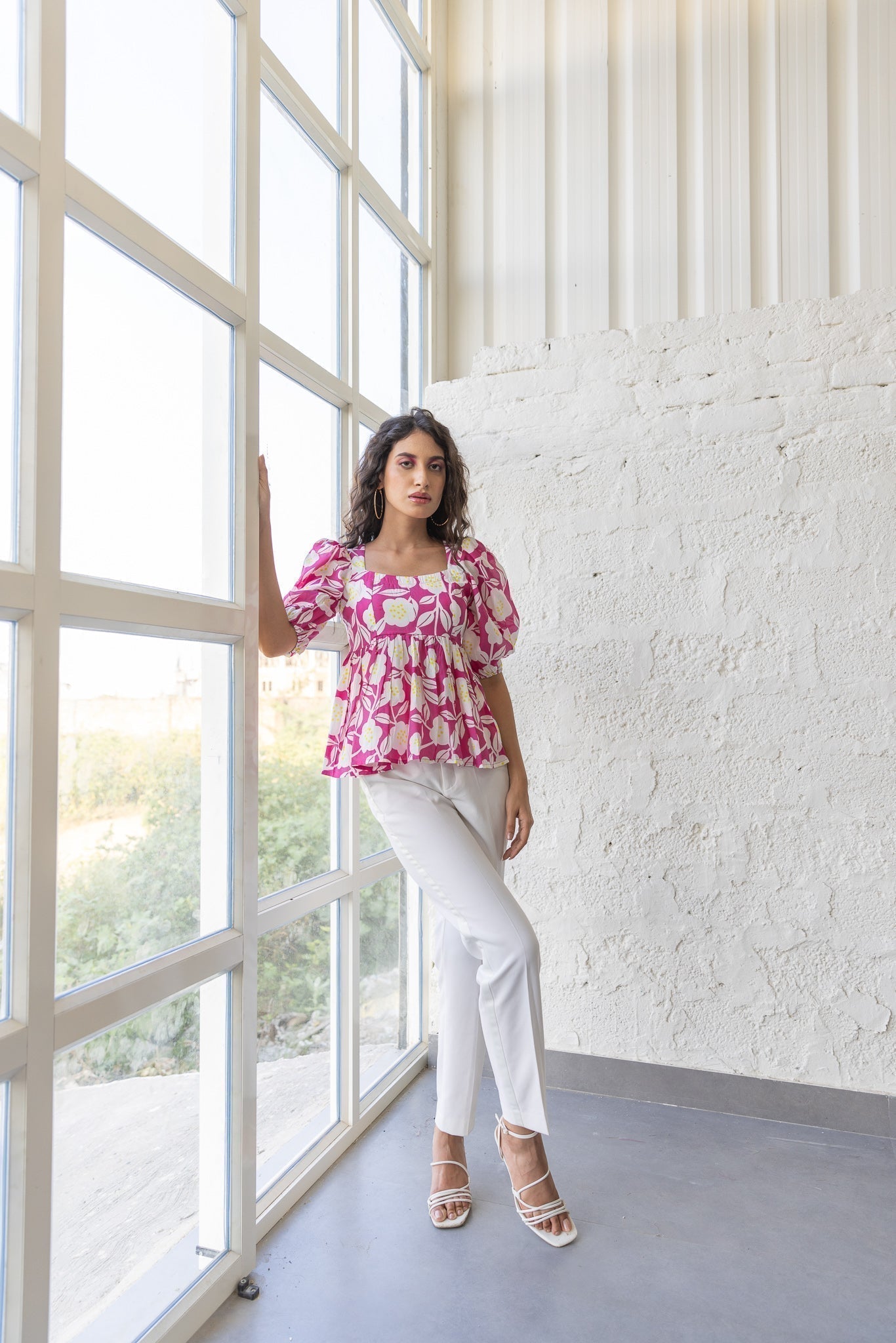 Alisha Peplum Top