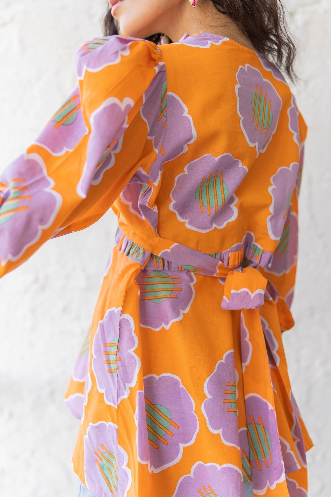 Velma peplum top