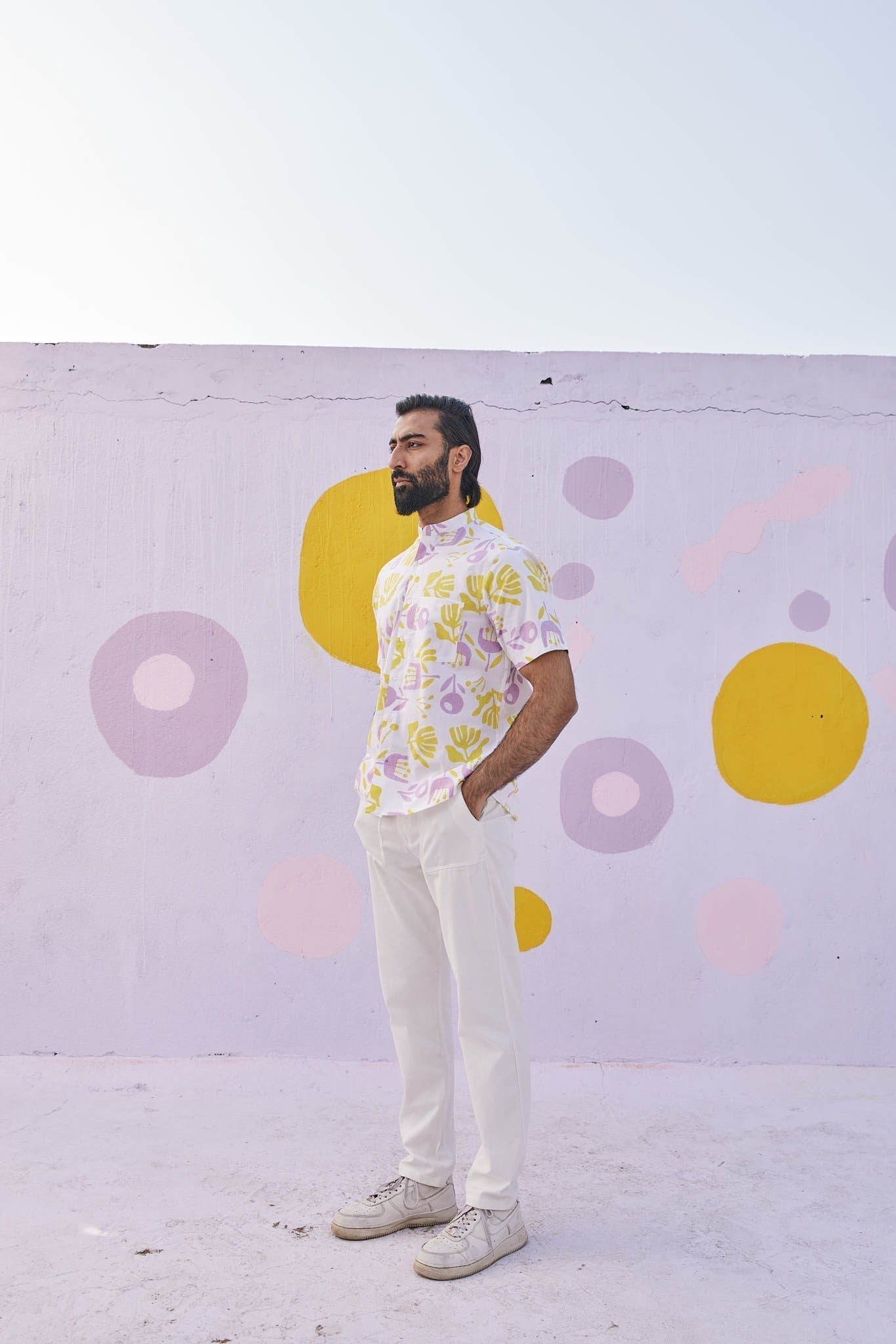 Lemon rose shirt