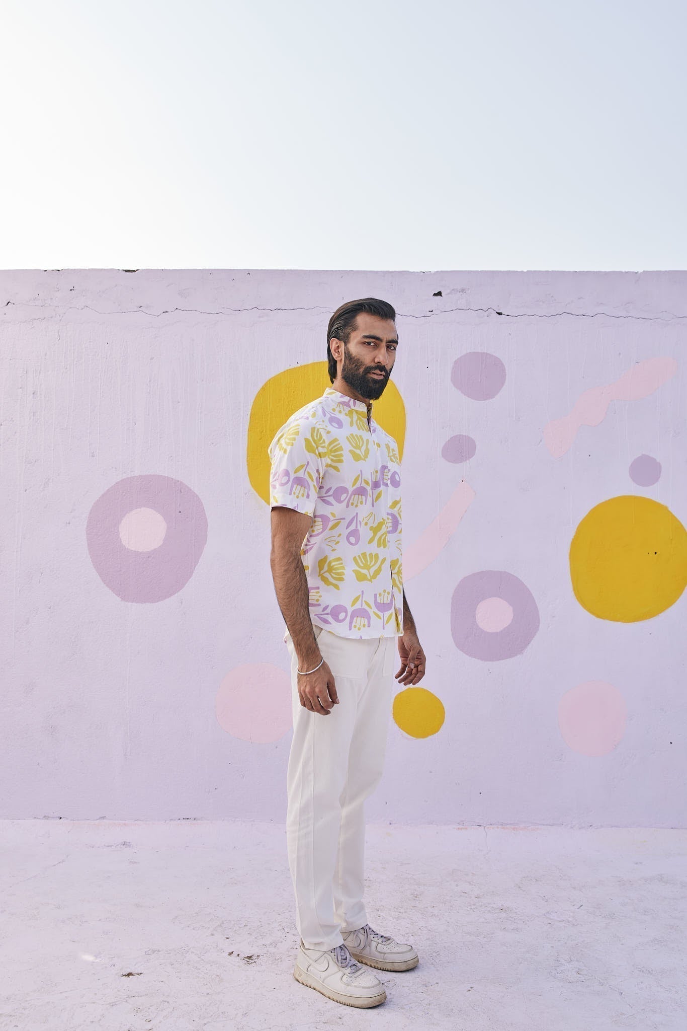 Lemon rose shirt