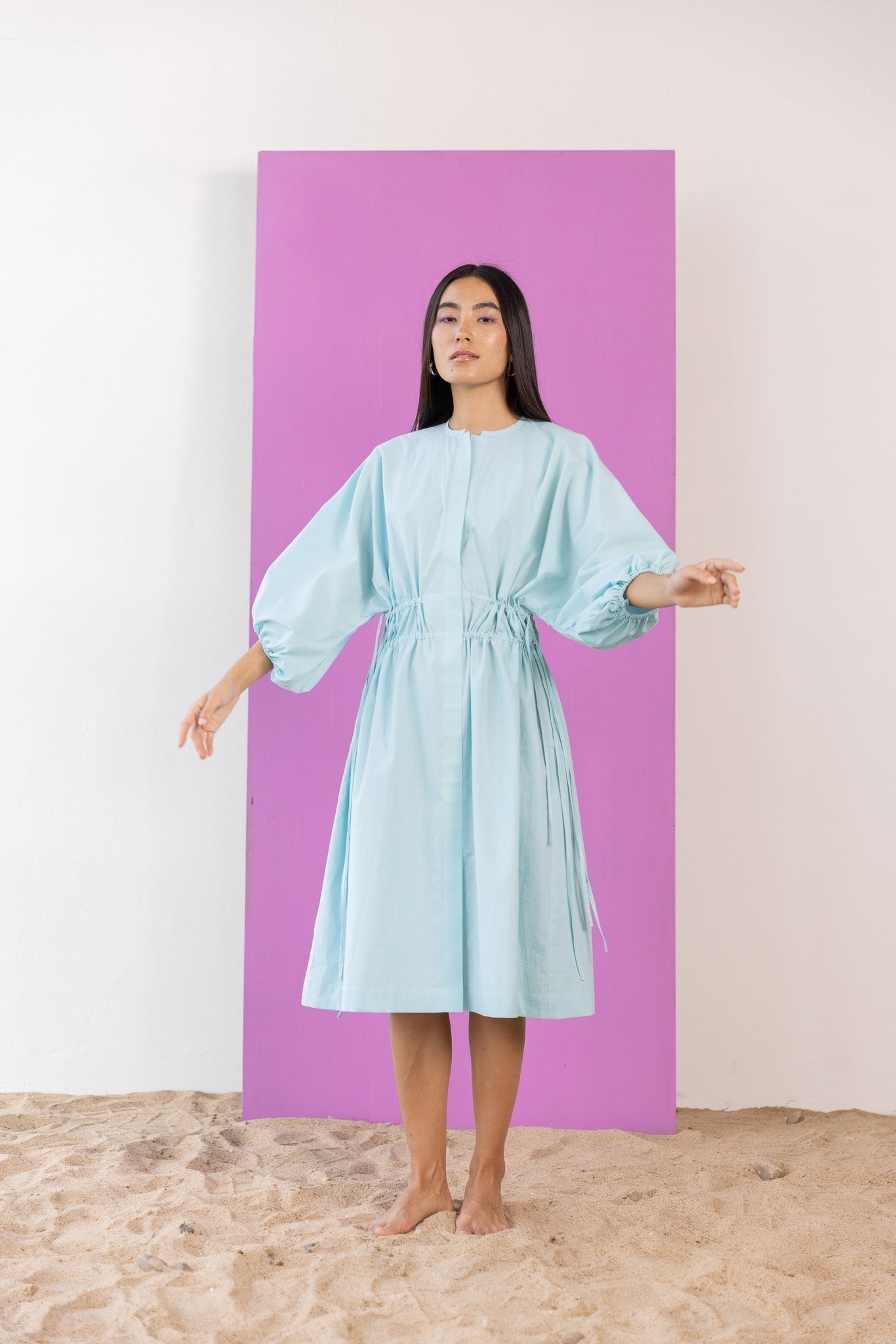 Mad-eye Midi Dress