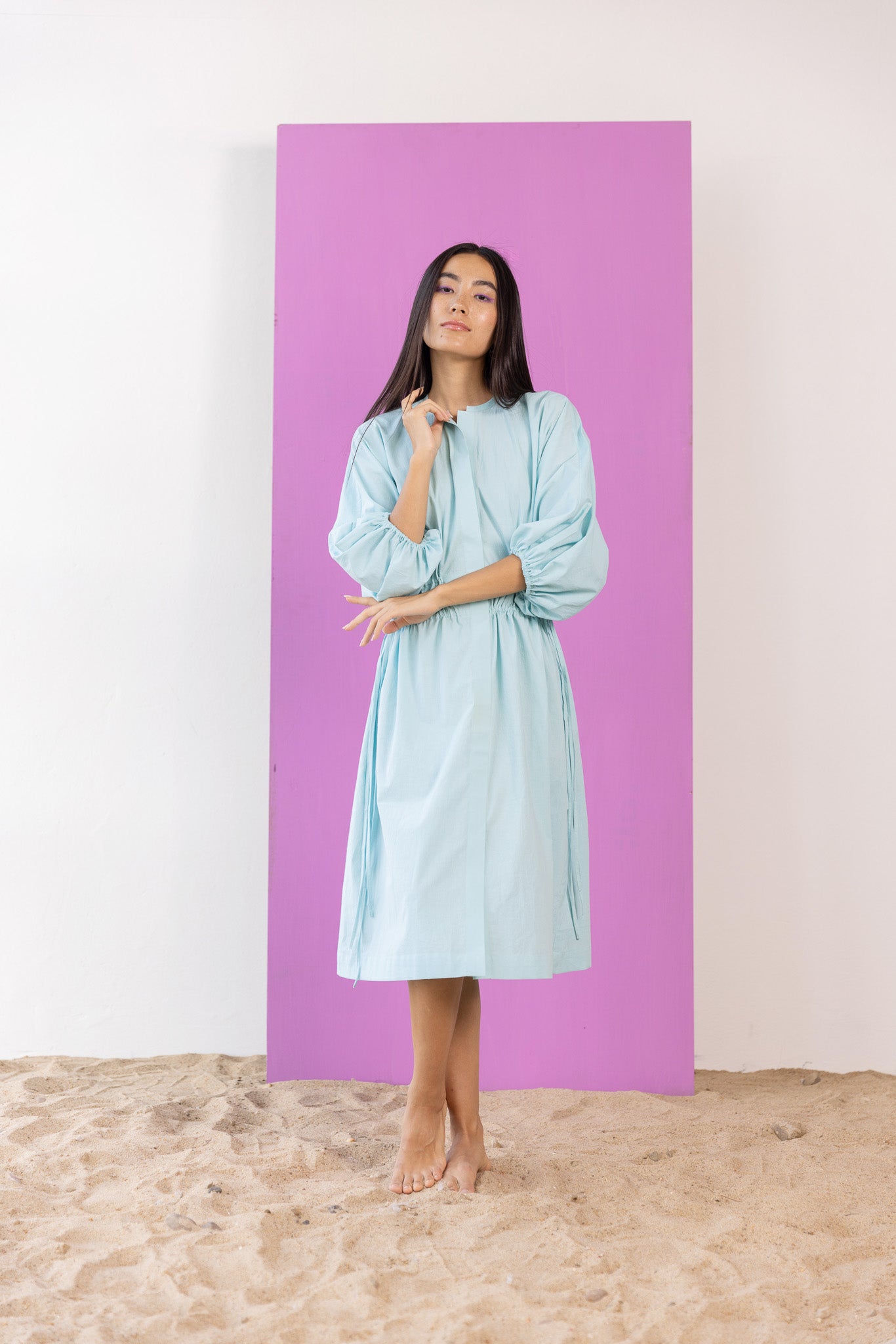 Mad-eye Midi Dress