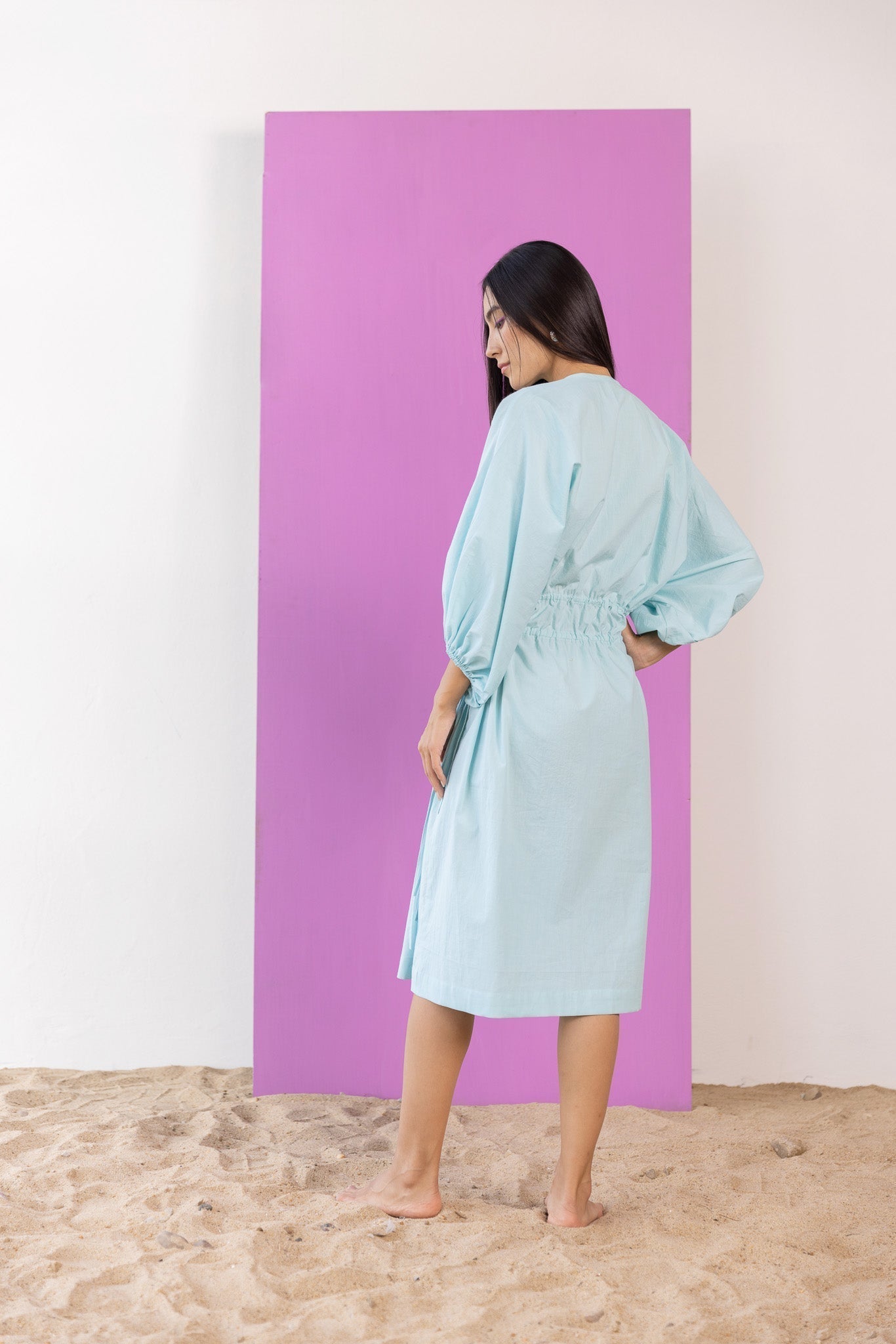 Mad-eye Midi Dress