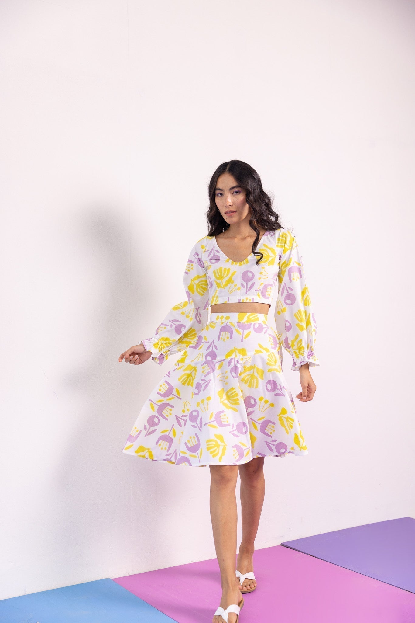 Lemon-rose Co-ord