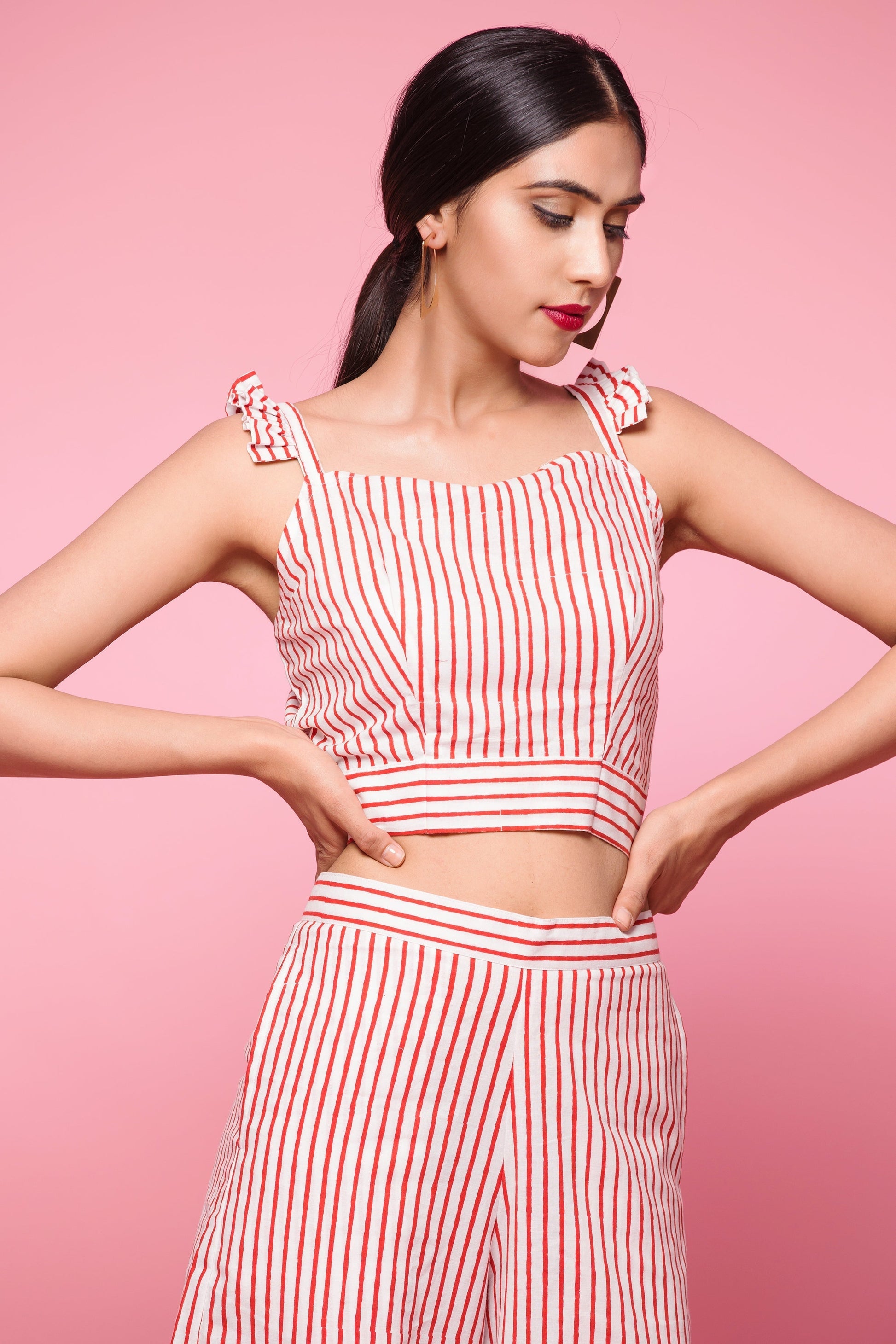 Beryl Crop Frill Top (1294002028587)