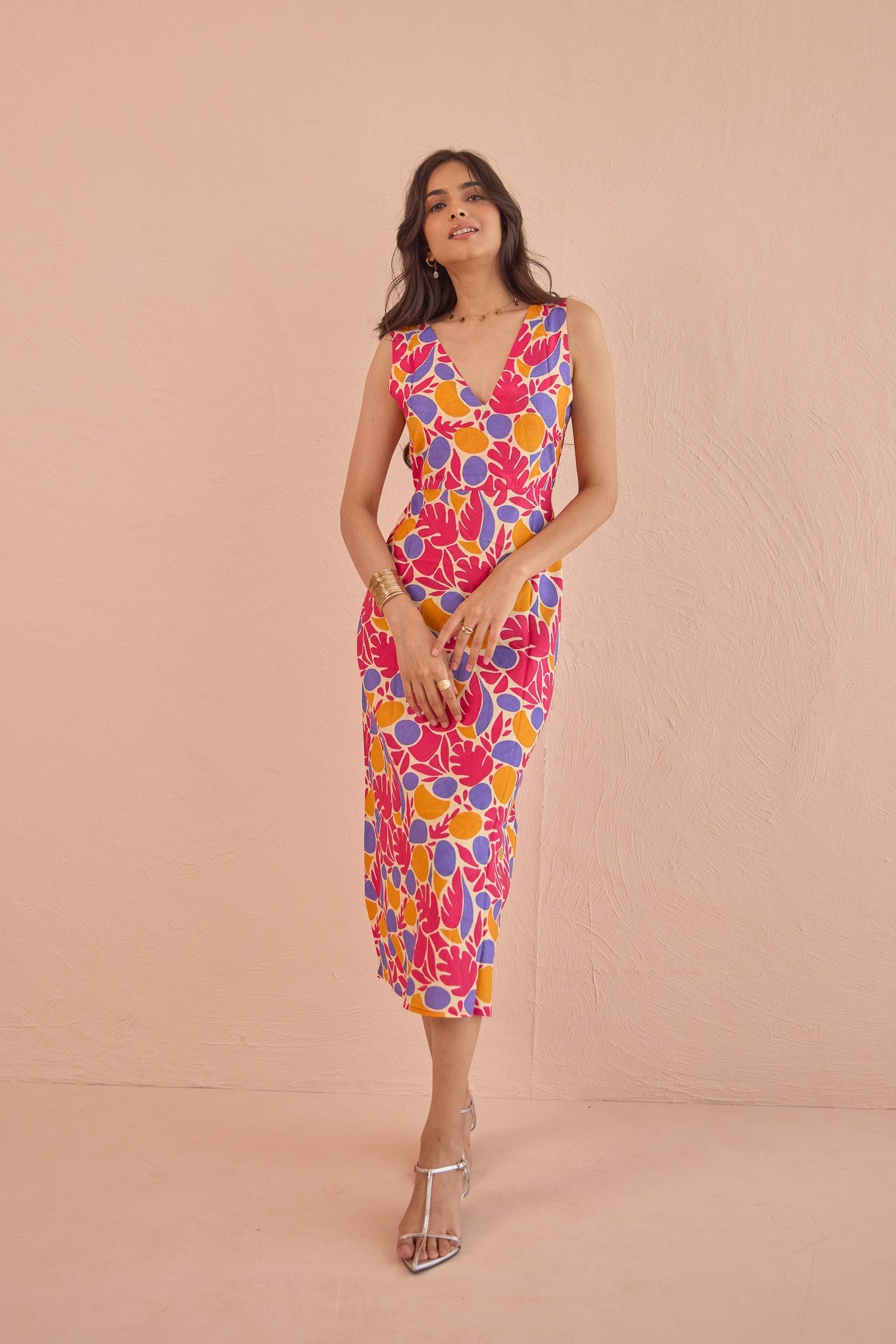 Rum Punch Midi Dress